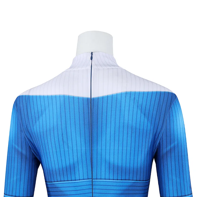The Fantastic 4 Susan Storm Invisible Woman Jumpsuit Costume ACcosplay