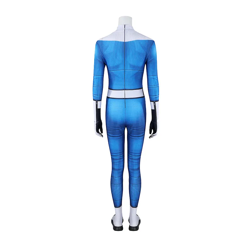 The Fantastic 4 Susan Storm Invisible Woman Jumpsuit Costume ACcosplay