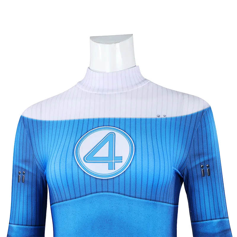 The Fantastic 4 Susan Storm Invisible Woman Jumpsuit Costume ACcosplay