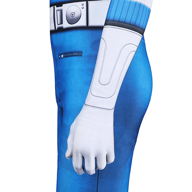 The Fantastic Four First Steps Human Torch Cosplay Costume Jumpsuit ACcosplay