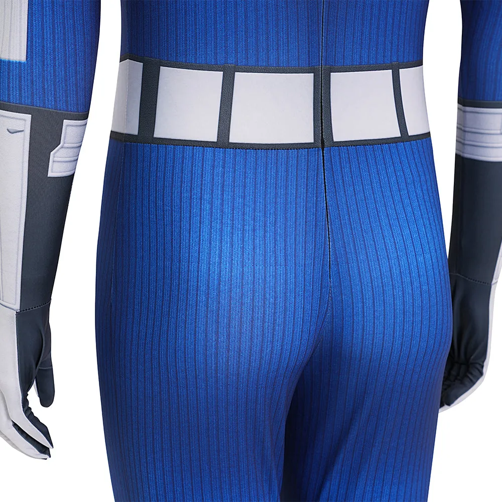The Fantastic Four First Steps Human Torch Cosplay Costume Jumpsuit Ver2 ACcosplay
