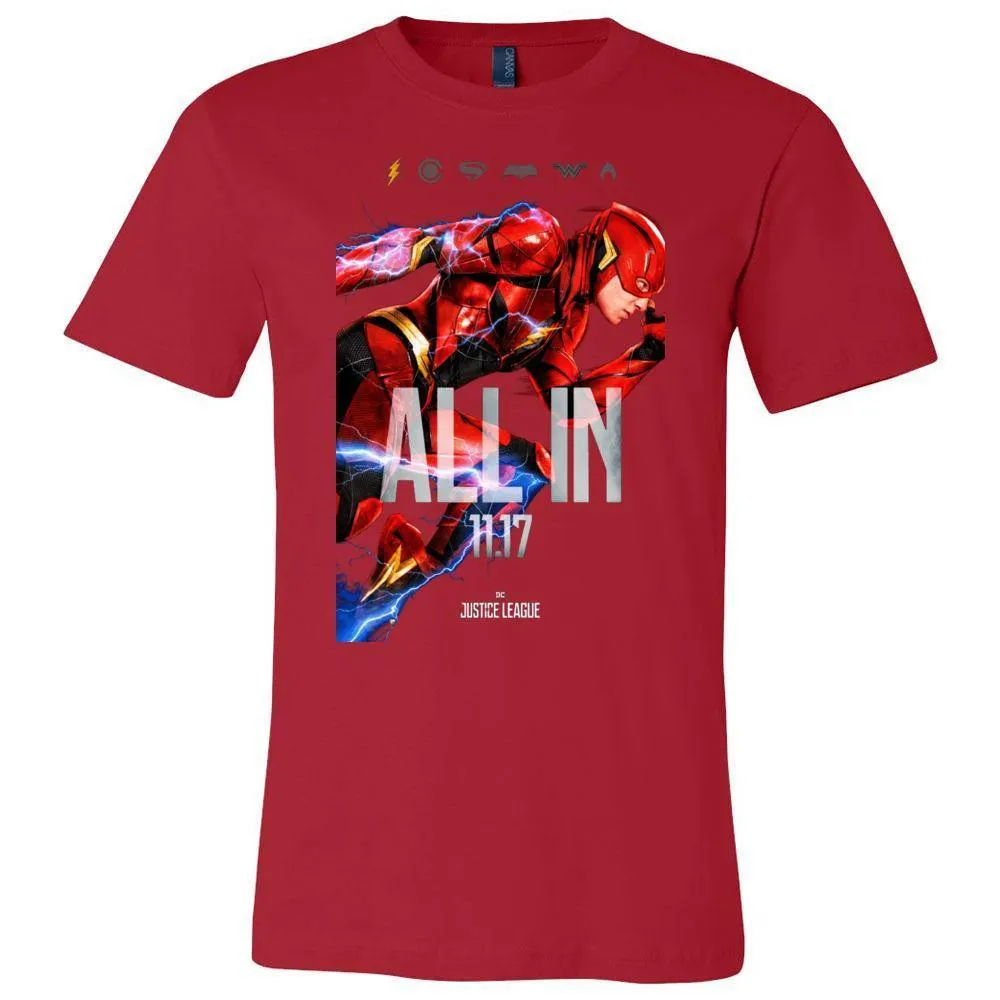 The Flash ALL IN Unisex Short Sleeve Jersey Tee