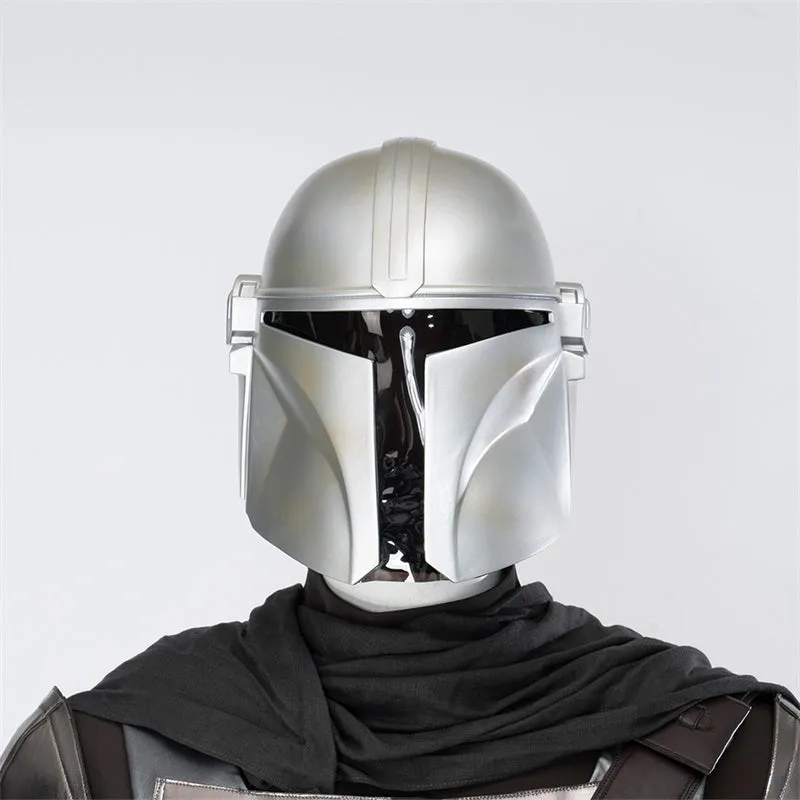 The Mandalorian S3 Cosplay Din Djarin Costume Helmet Cape Boots Halloween Celebration Suit
