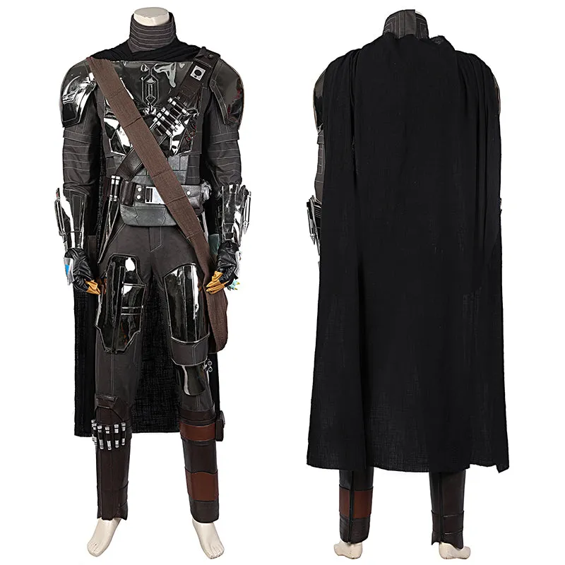 The Mandalorian Season 2 Cosplay Beskar Armor Uniform Din Djarin Helmet Full Set