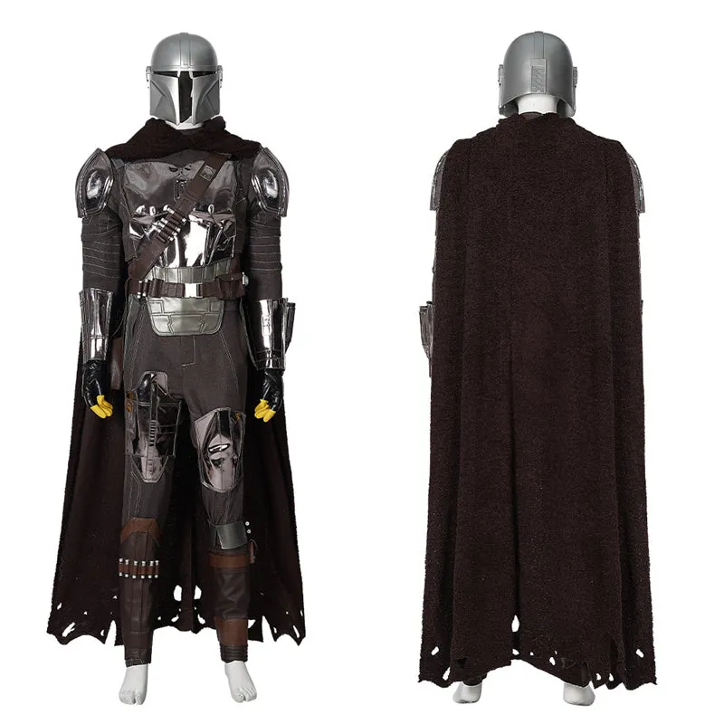 The Mandalorian Season 3 Din Djarin Beskar Armor Cosplay Costume Halloween Carnival Suit