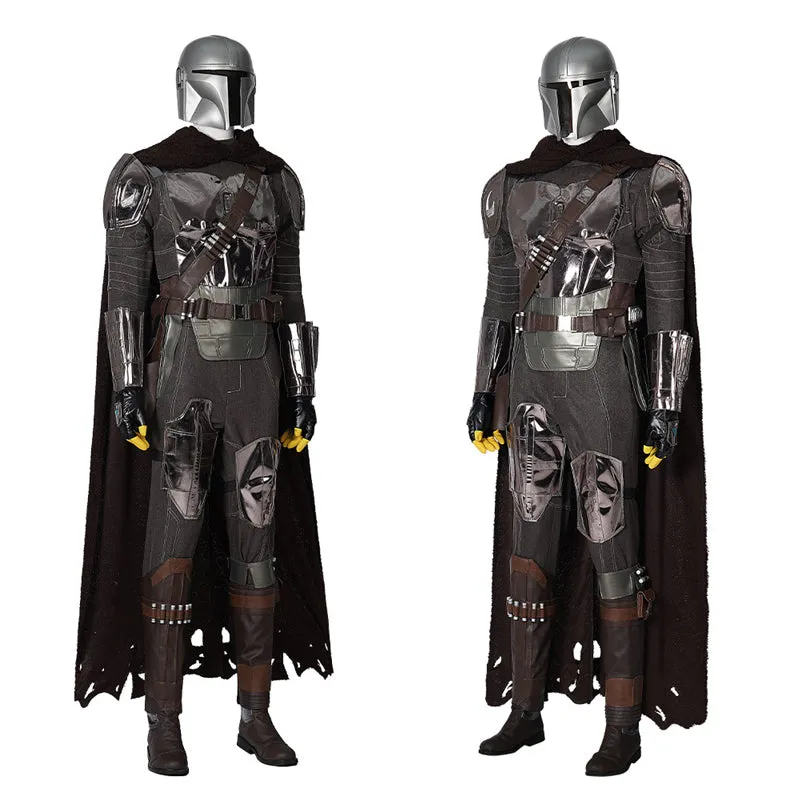 The Mandalorian Season 3 Din Djarin Beskar Armor Cosplay Costume Halloween Carnival Suit