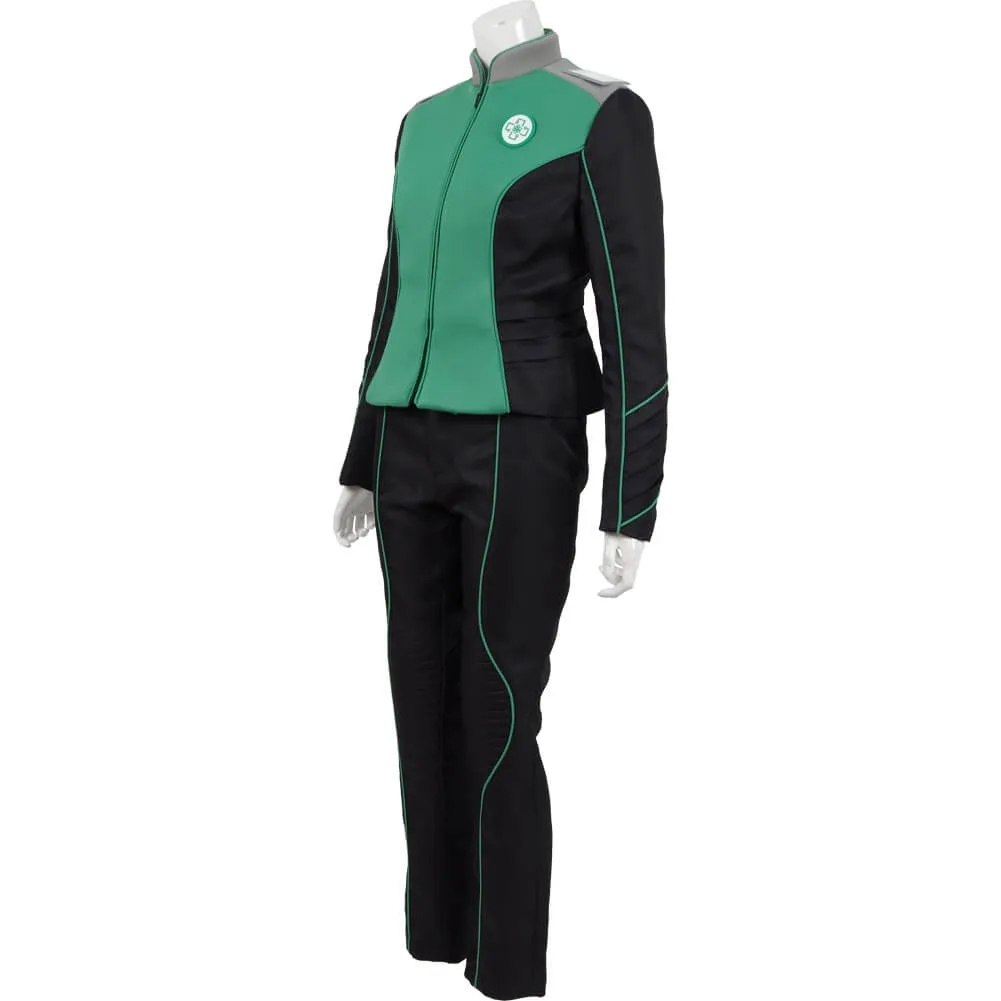 The Orville Costume Green Medical Department Uniform For Adults