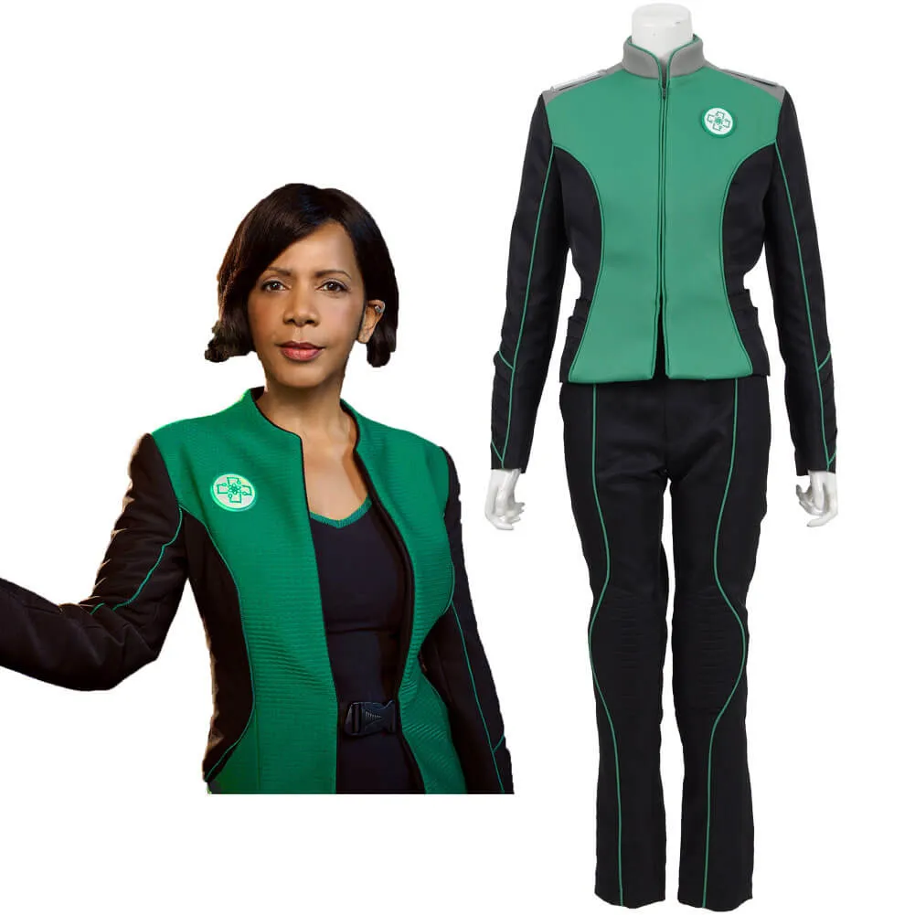 The Orville Costume Green Medical Department Uniform For Adults