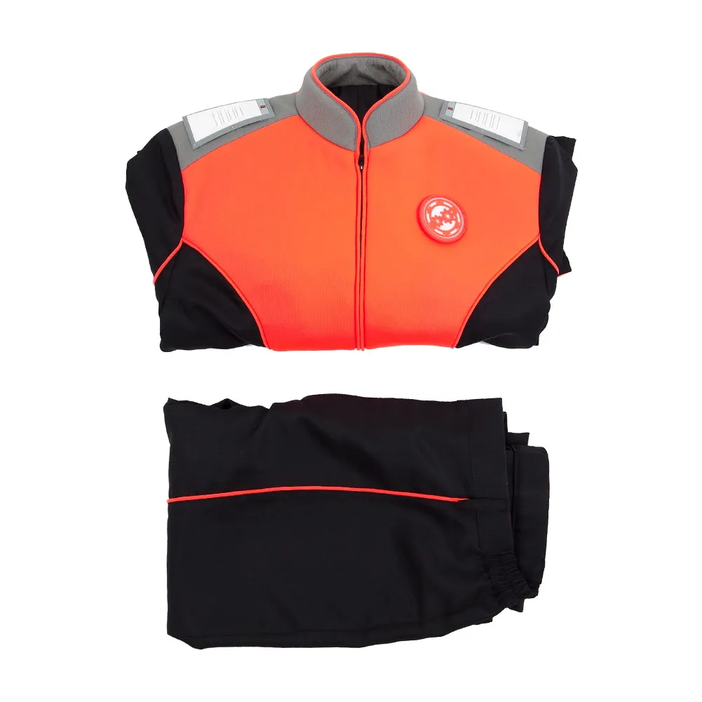 The Orville Costume Women Orange Engineering Department Uniform
