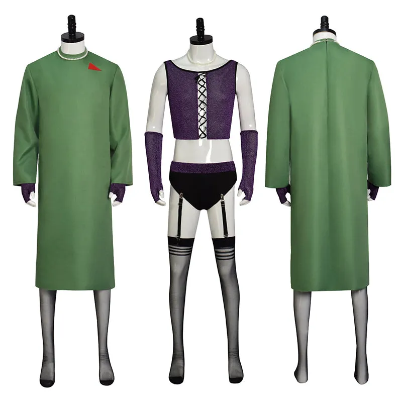 The Rocky Horror Picture Show Cosplay Costume Dr Frank-N-Furter Dress Halloween Suit