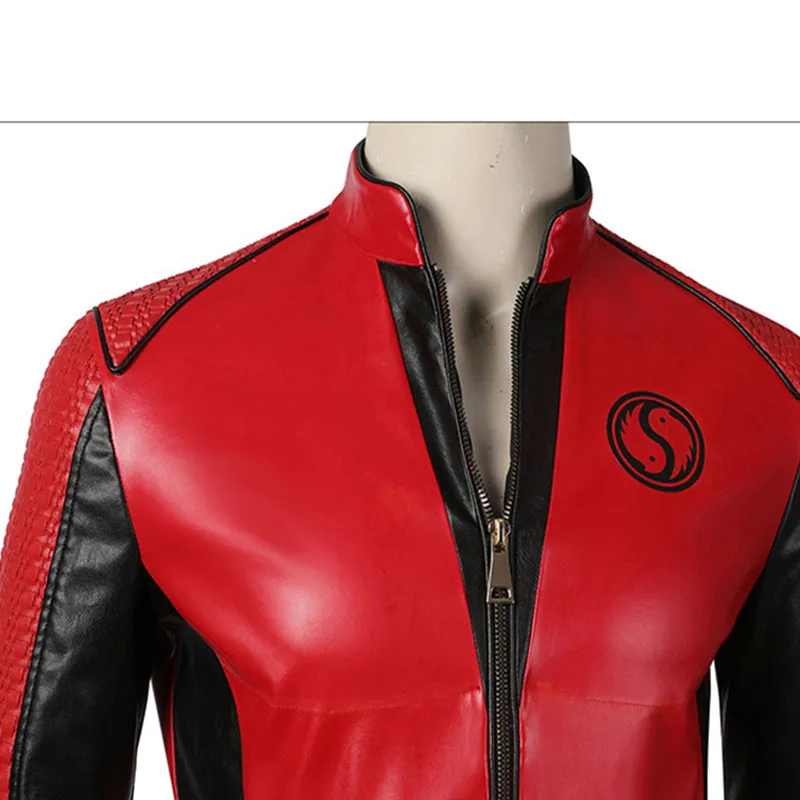 The Umbrella Academy S3 Ben Hargreeves No.2 Cosplay Costume Leather Bodysuit Uniform
