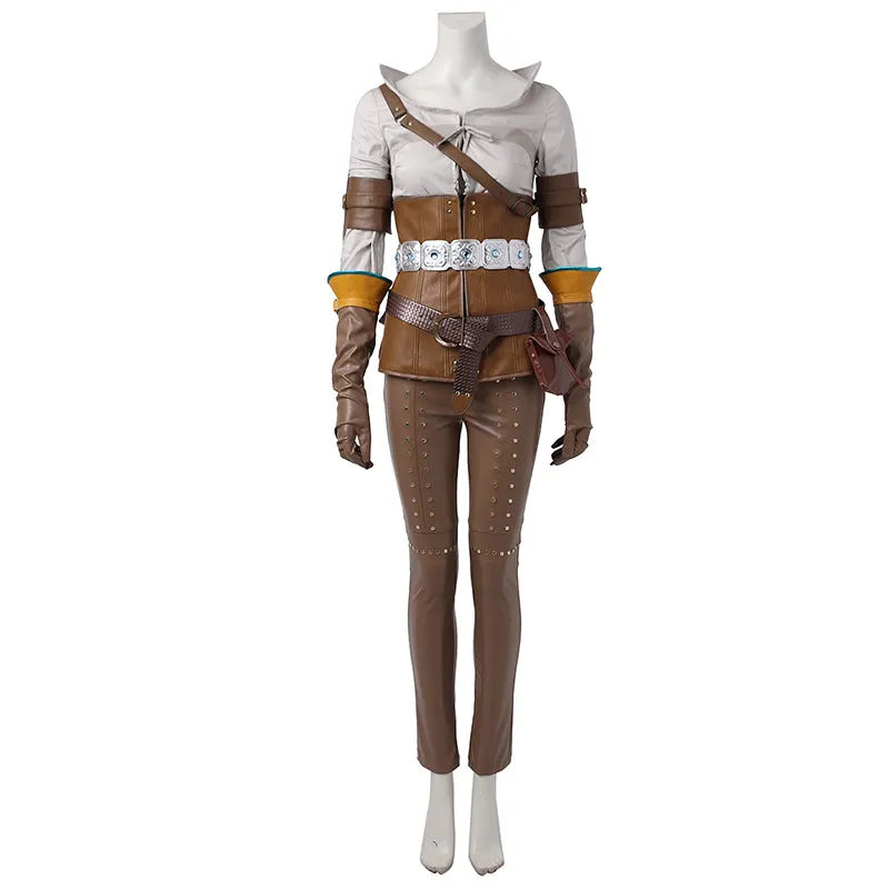 The Witcher 3: Wild Hunt Cirilla Cosplay Costume Halloween Outfit ACcosplay
