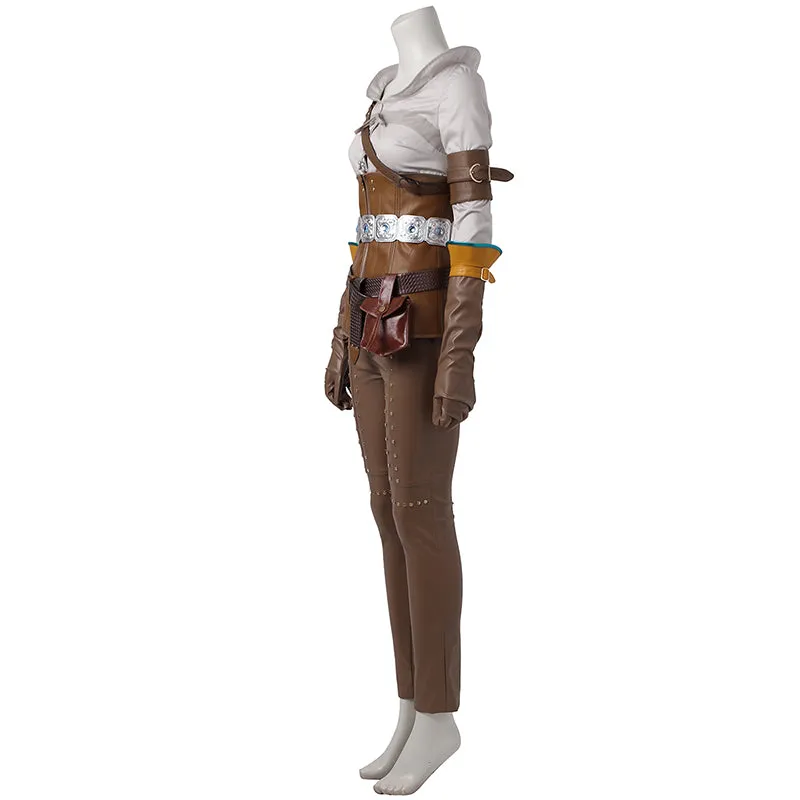 The Witcher 3: Wild Hunt Cirilla Cosplay Costume Halloween Outfit ACcosplay