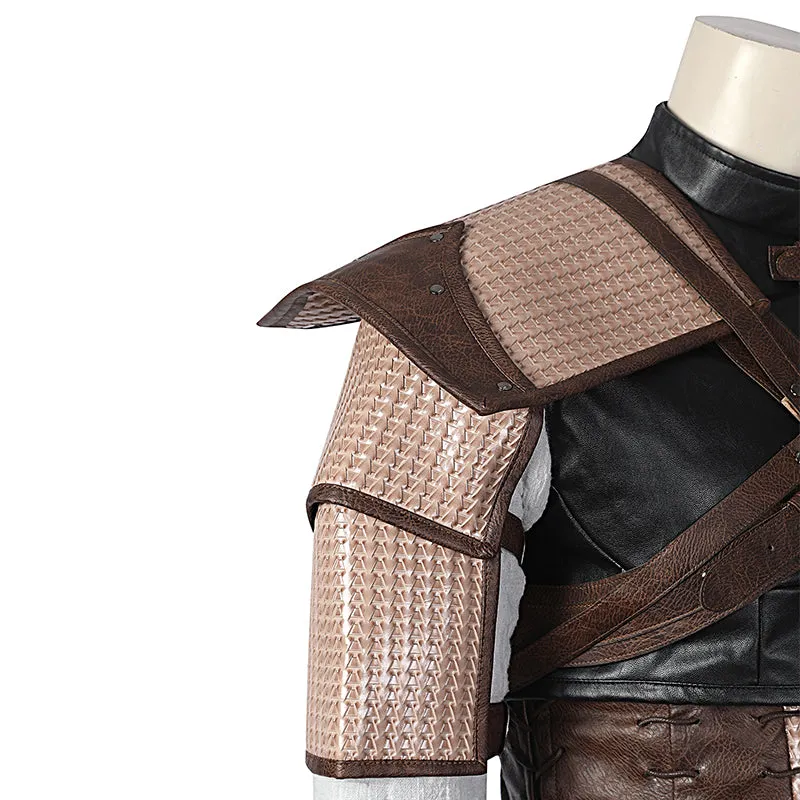The Witcher 3 Wild Hunt Geralt of Rivia Cosplay Costume Halloween Outfit ACcosplay