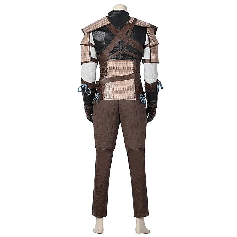 The Witcher 3 Wild Hunt Geralt of Rivia Cosplay Costume Halloween Outfit ACcosplay