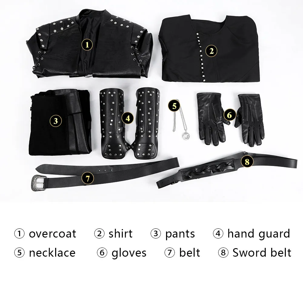 The Witcher Season 5 Geralt of Rivia Cosplay Costume Version 2 ACcosplay