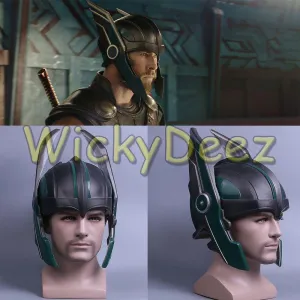 Thor 3 Ragnark Helmet Chris Hemsworth Cosplay PVC Helmet Handmade Mask