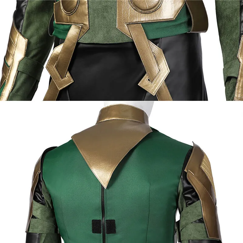 Thor Loki Season 1 Halloween Cosplay Costumes Outfit Upgrade Version ACcosplay