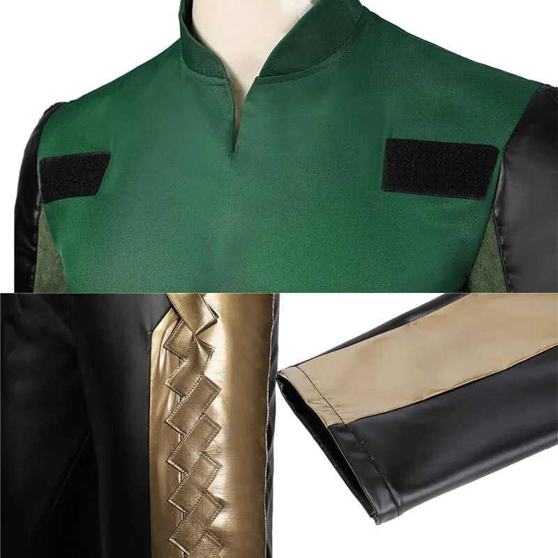 Thor Loki Season 1 Halloween Cosplay Costumes Outfit Upgrade Version ACcosplay