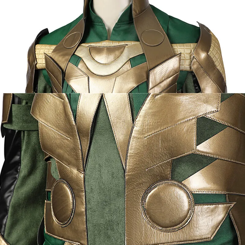 Thor Loki Season 1 Halloween Cosplay Costumes Outfit Upgrade Version ACcosplay