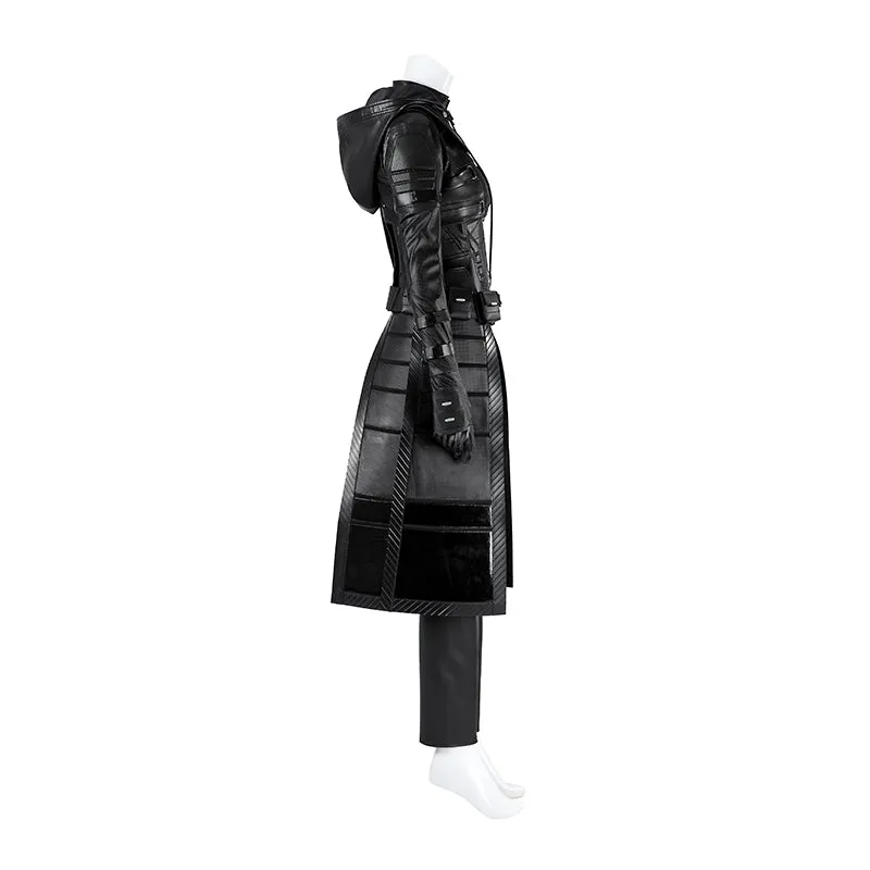 Thunderbolts Ava Starr Ghost Cosplay Costume Black Leather Halloween Outfit ACcosplay