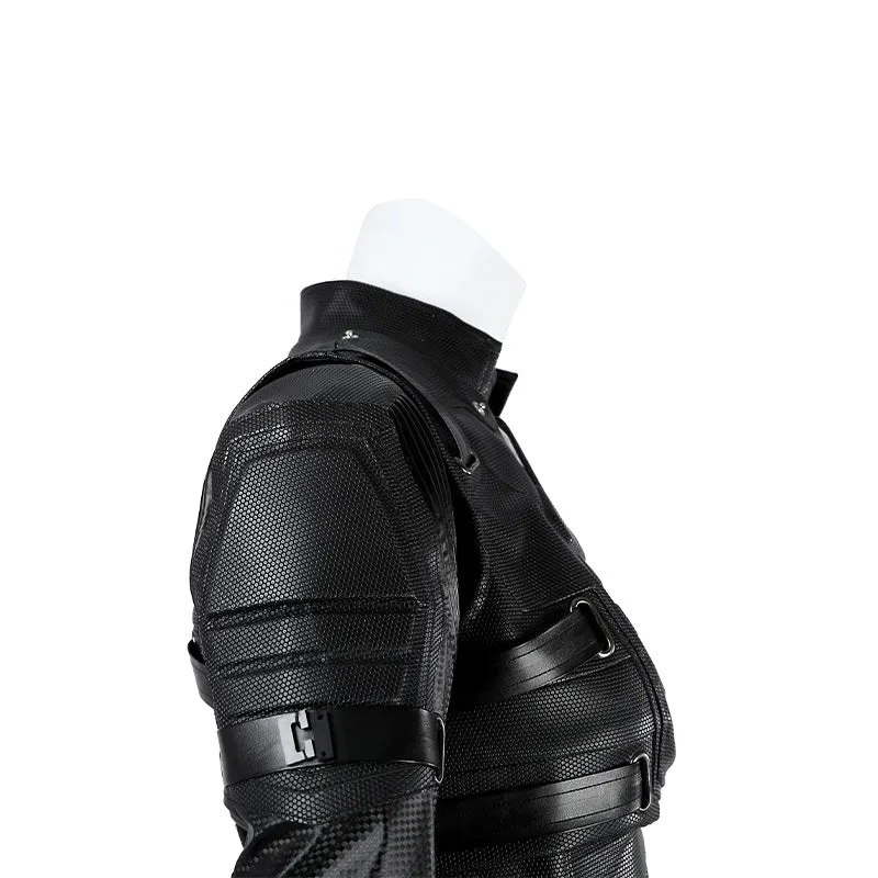 Thunderbolts Ava Starr Ghost Cosplay Costume Black Leather Halloween Outfit ACcosplay
