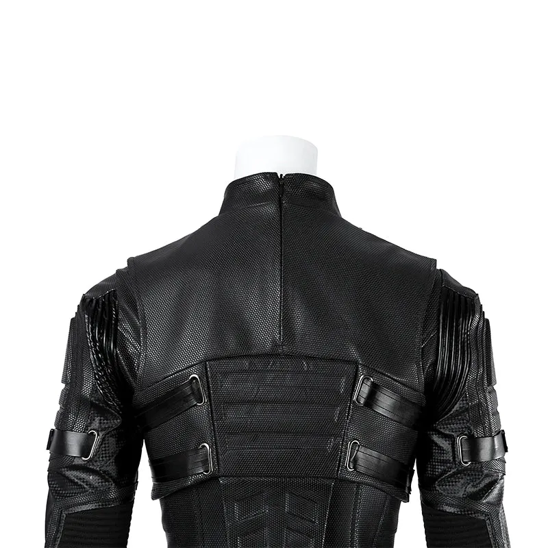 Thunderbolts Ava Starr Ghost Cosplay Costume Black Leather Halloween Outfit ACcosplay