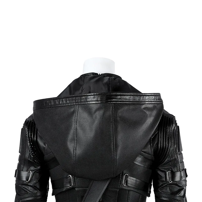 Thunderbolts Ava Starr Ghost Cosplay Costume Black Leather Halloween Outfit ACcosplay