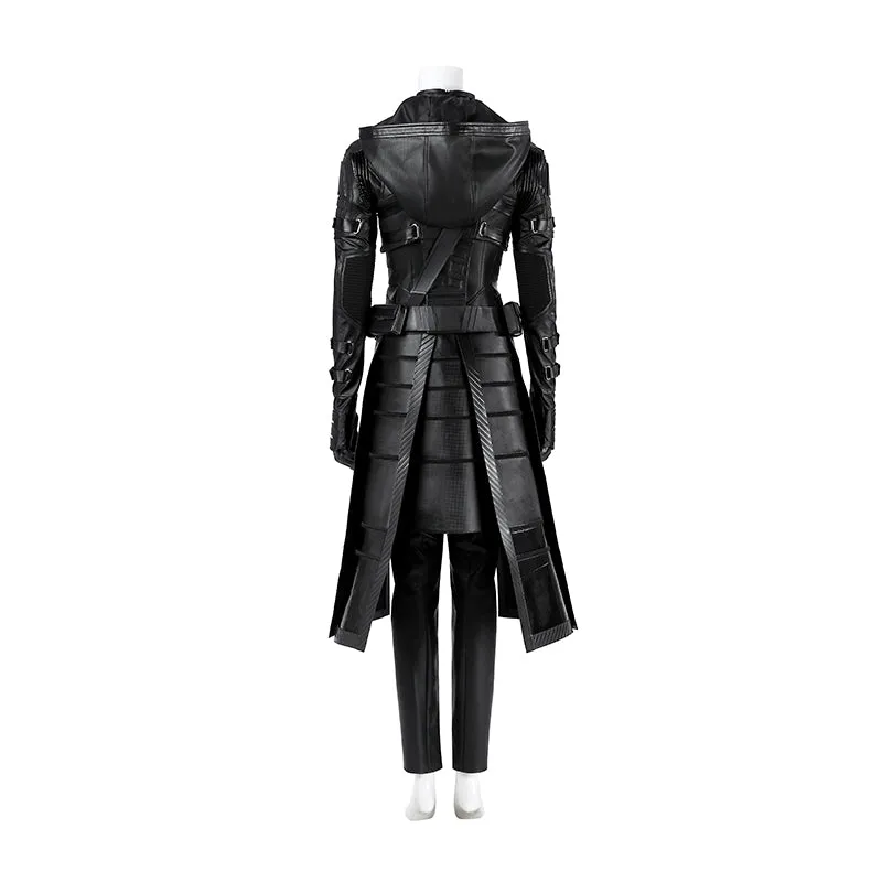 Thunderbolts Ava Starr Ghost Cosplay Costume Black Leather Halloween Outfit ACcosplay