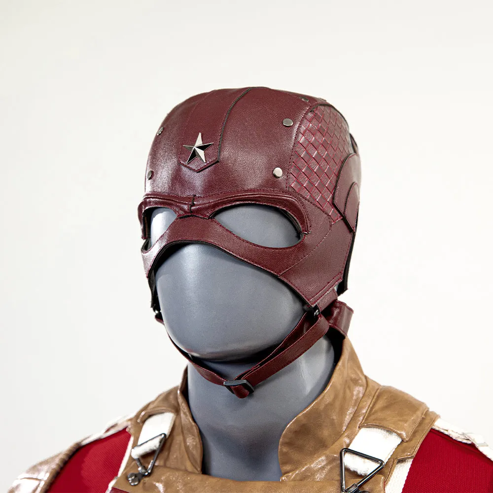 Thunderbolts Red Guardian Cosplay Costume Adults Halloween Outfit ACcosplay