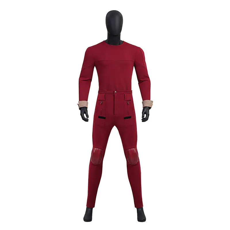 Thunderbolts Red Guardian Cosplay Costume Halloween Outfit Version 2 ACcosplay