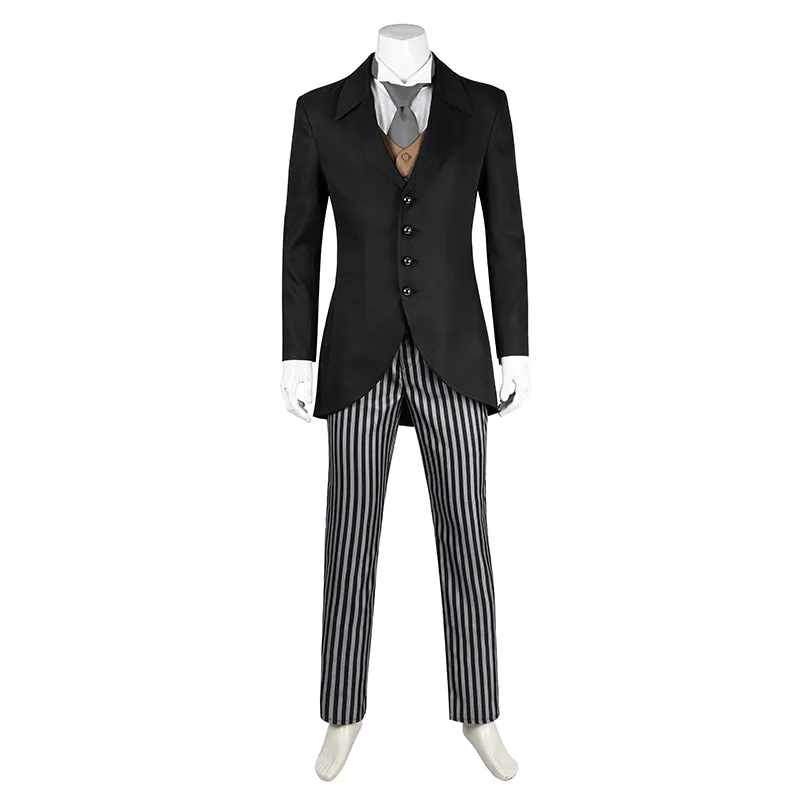 Tim Burton Corpse Bride Victor Cosplay Costume Victor Van Dort Uniform Halloween Suit