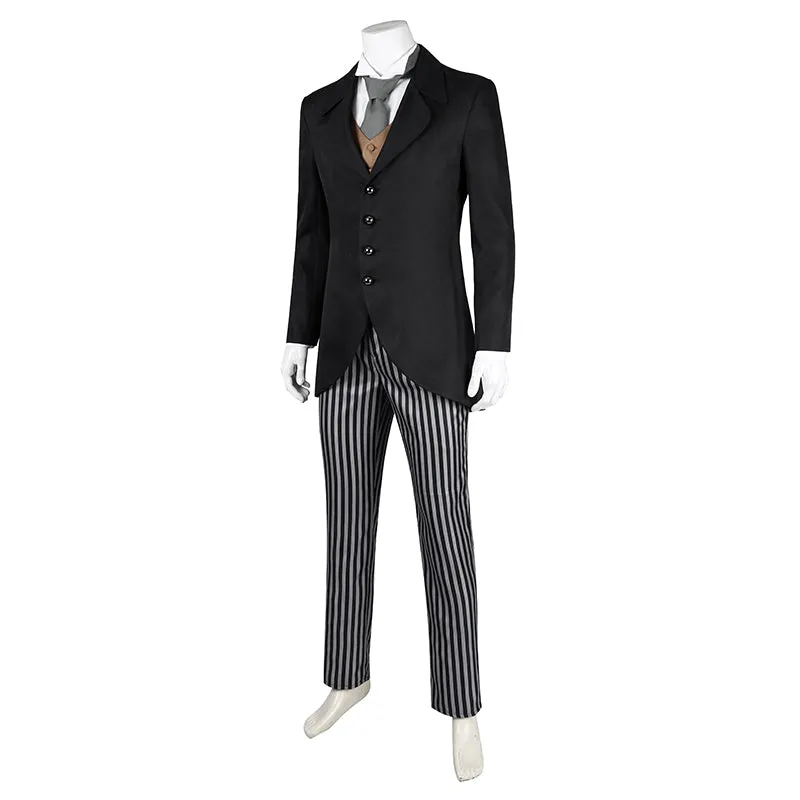 Tim Burton Corpse Bride Victor Cosplay Costume Victor Van Dort Uniform Halloween Suit