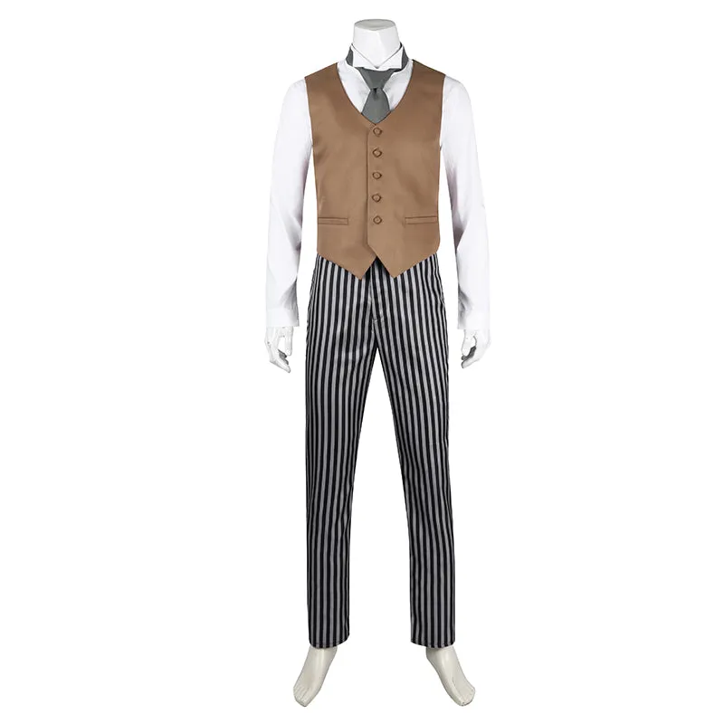 Tim Burton Corpse Bride Victor Cosplay Costume Victor Van Dort Uniform Halloween Suit