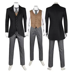 Tim Burton Corpse Bride Victor Cosplay Costume Victor Van Dort Uniform Halloween Suit