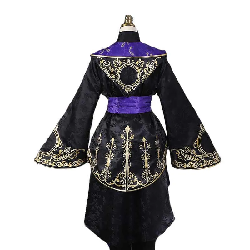 Twisted Wonderland Azul Ashengrotto Cosplay Costume Adults Geremonial Robes Full Set Outfit