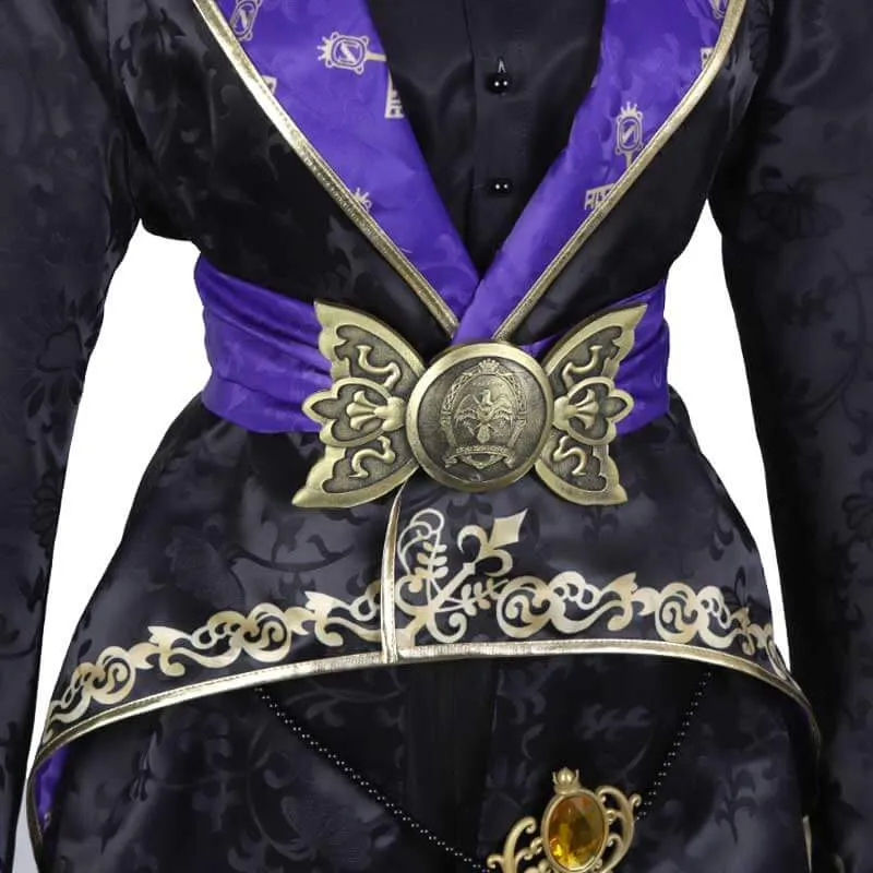 Twisted Wonderland Azul Ashengrotto Cosplay Costume Adults Geremonial Robes Full Set Outfit