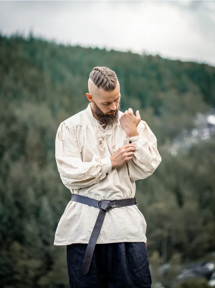 Typical Medieval Stand-Up Collar Shirt Friedrich