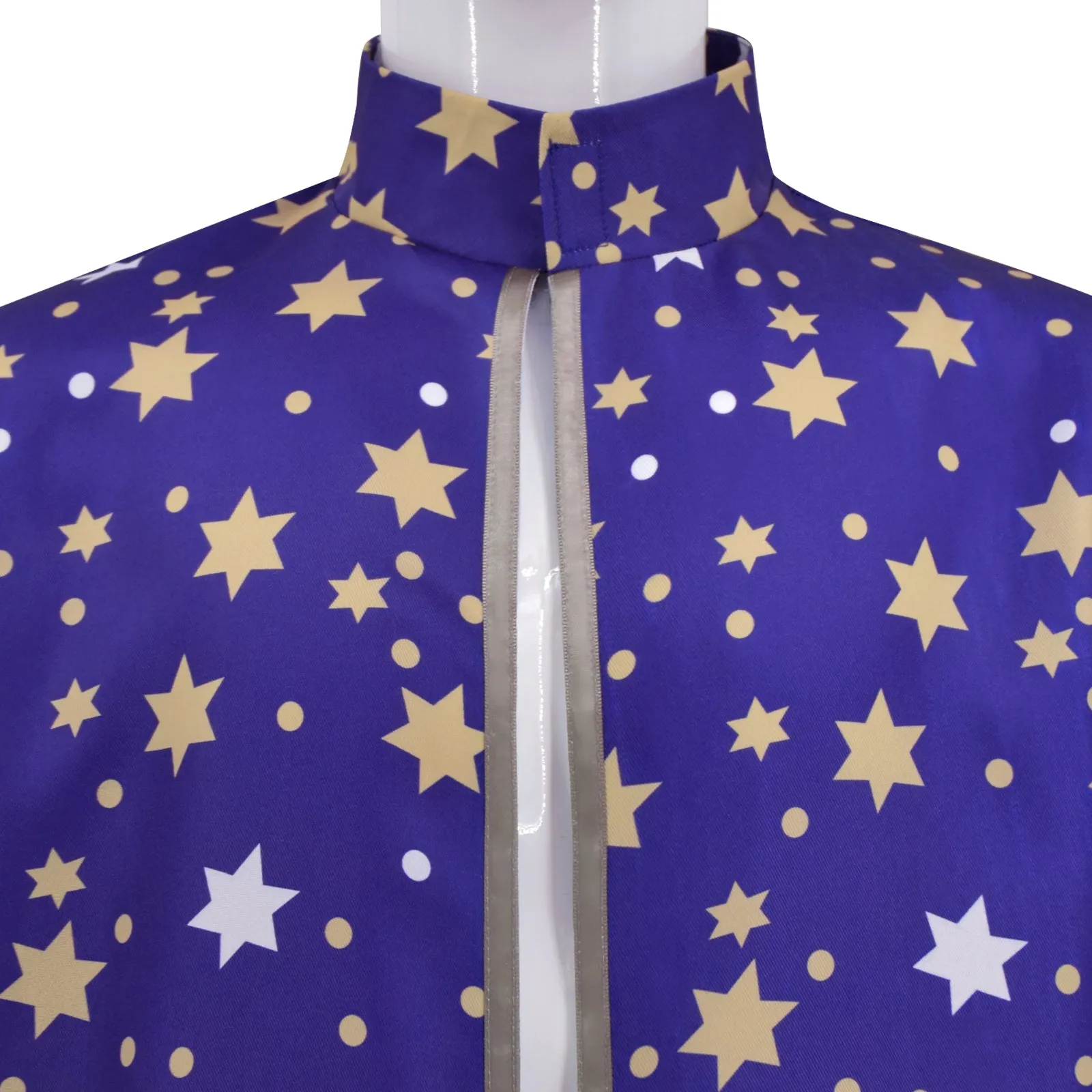 Unisex Adults Wizard Cloak with Stars Cape And Hat Witch Cloak ACcosplay