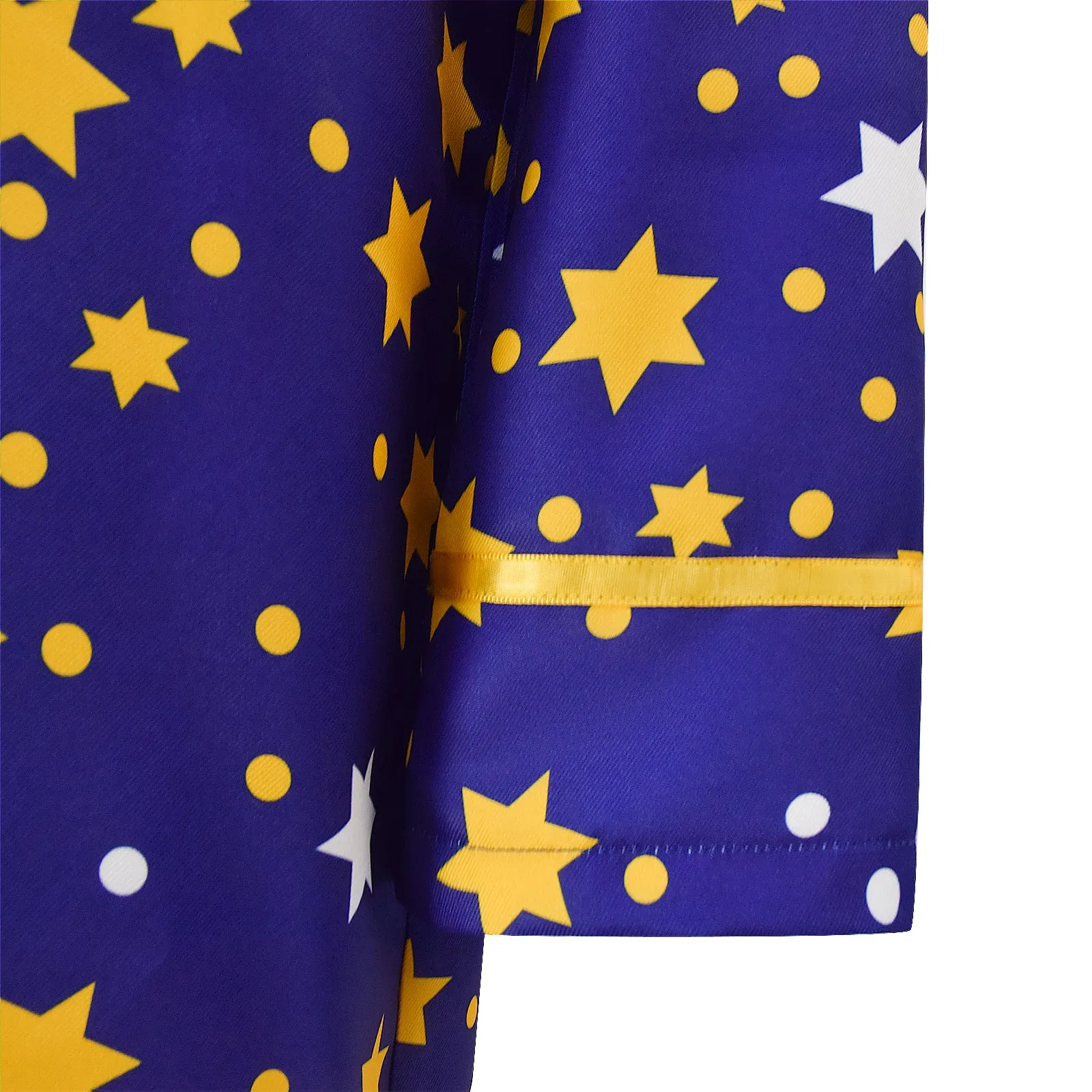 Unisex Kids Wizard Cloak with Stars Cape And Hat Witch Cloak ACcosplay