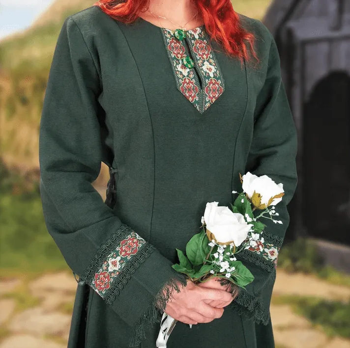 Viking Ceremonial Long Dress