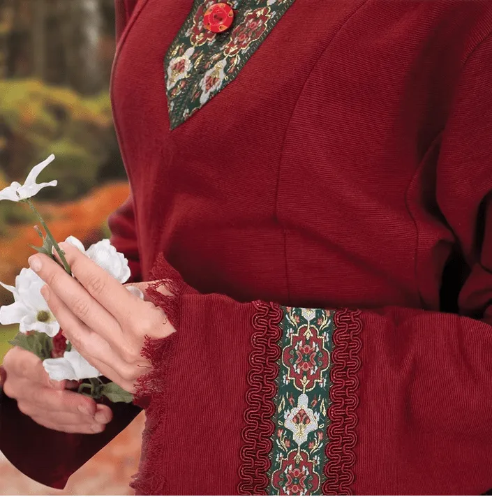 Viking Ceremonial Long Dress
