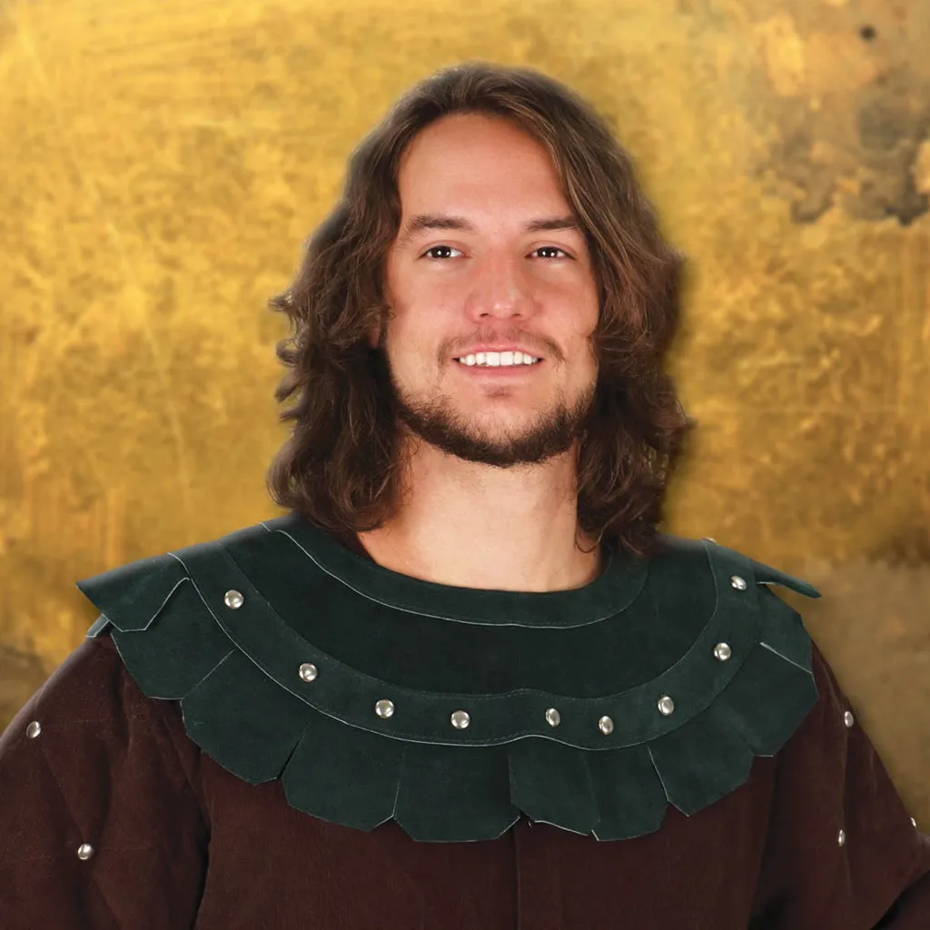 Warrior Suede Studded Mantle
