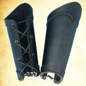 Warriors Leather Arm Bracers