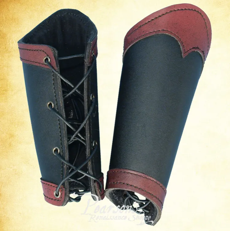 Warriors Leather Arm Bracers