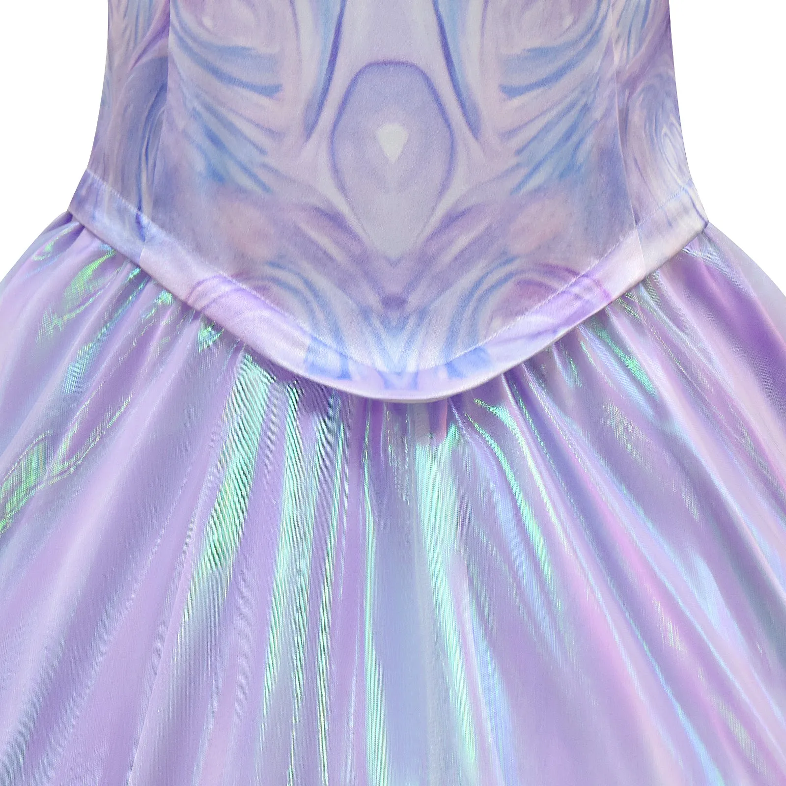 Wicked Witch Glinda Fairy Purple Cosplay Costume Prom Dress Halloween Outfit ACcosplay