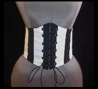 Wide Stripe Waist Cincher