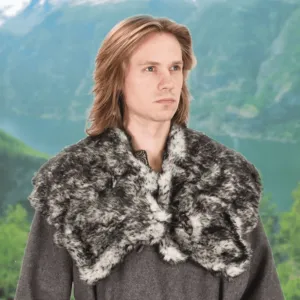 Wolf Fur Mantle