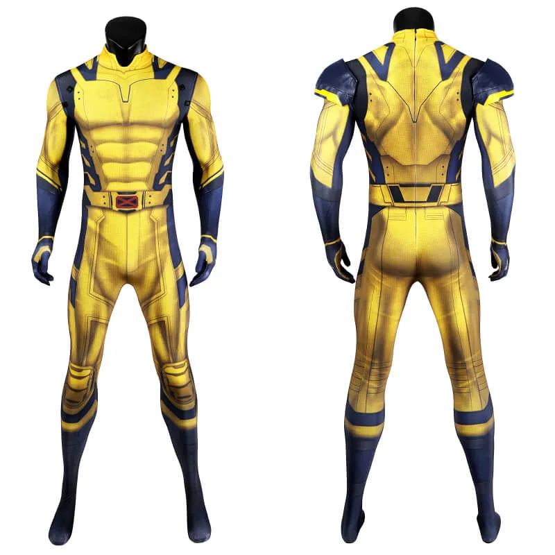 Wolverine Yellow Suit Deadpool 3 Costume Hugh Jackman Wolverine Costume ACcosplay