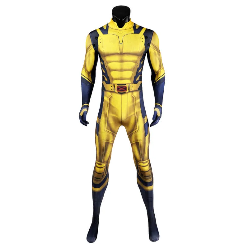 Wolverine Yellow Suit Deadpool 3 Costume Hugh Jackman Wolverine Costume ACcosplay